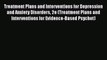 Treatment Plans and Interventions for Depression and Anxiety Disorders 2e (Treatment Plans