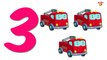 KZKCARTOON TV-Fire Trucks Numbers _ Learn numbers from 1 to 6