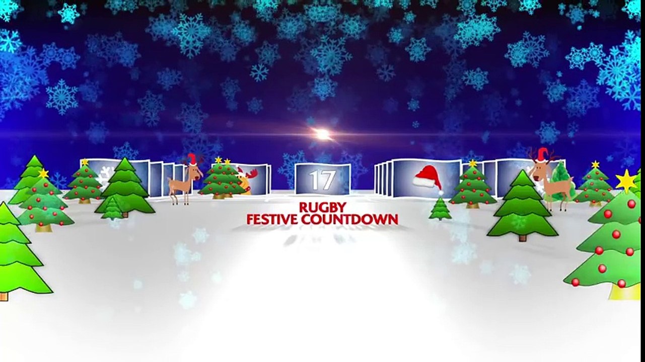 Told off! Nigel Owens berates Stuart Hogg    Festive Countdown