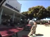 Skate roller crash - Vidéo - Chute en rollers