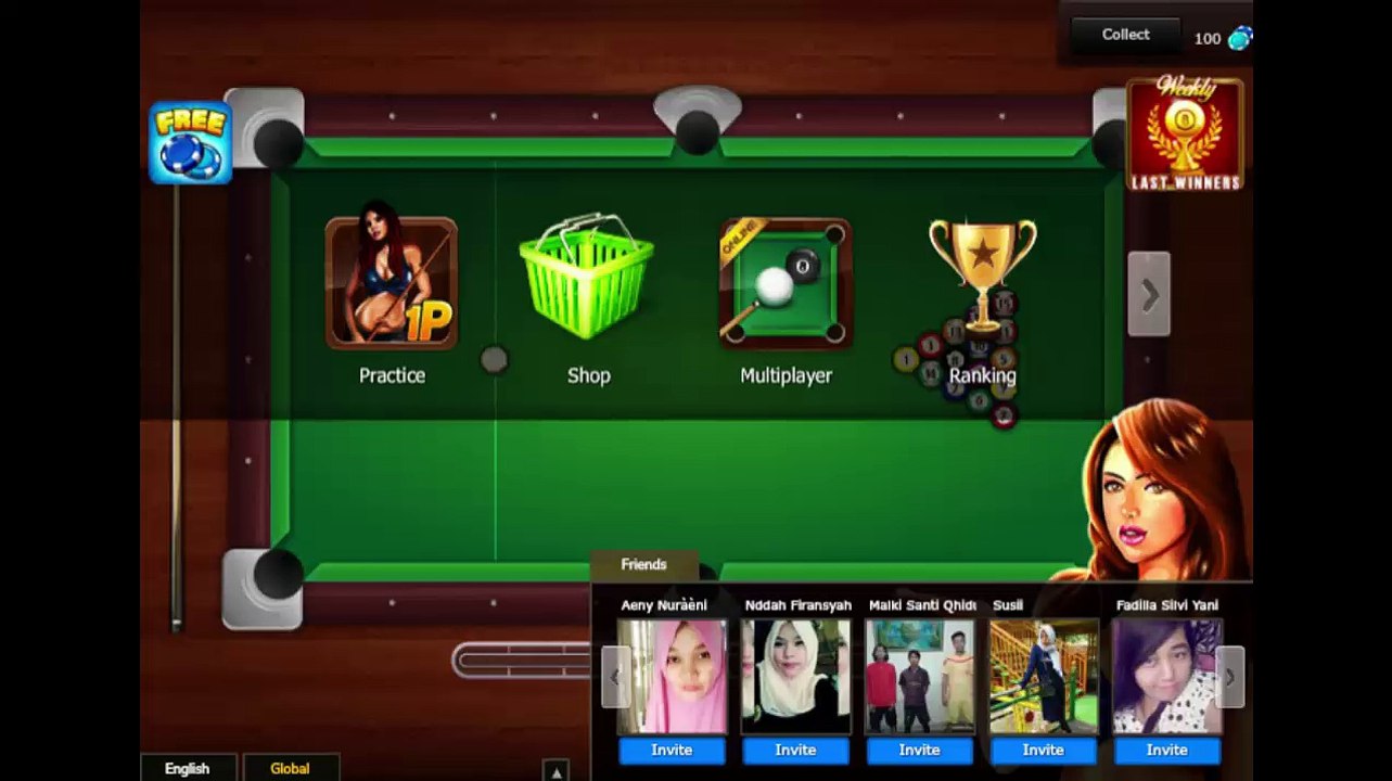 pool biliar multiplayer split ball