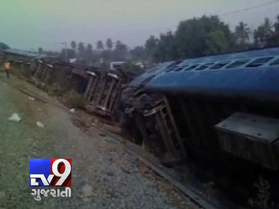 11 coaches of Kanyakumari-Bangalore train derail in Tamil Nadu - Tv9 Gujarati