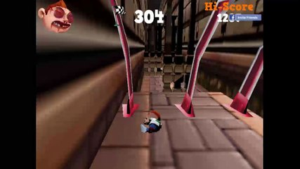 running Fred is back with a new host of painful antics