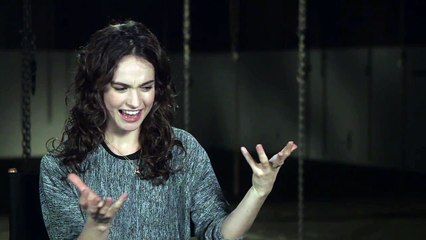 Pride and Prejudice and Zombies Interview - Lily James (2016)