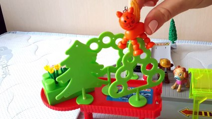 Щенячий Патруль спасает котенка. Видео для детей с игрушками