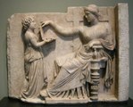 Antik Yunan Heykelinde Laptop Benzeri Figür