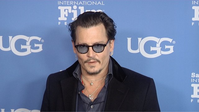 Johnny Depp SBIFF's Maltin Modern Master Award 2016 Red Carpet Arrival