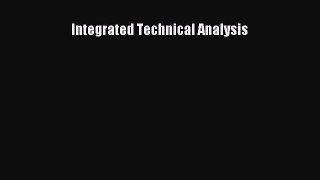 PDF Download Integrated Technical Analysis PDF Full Ebook