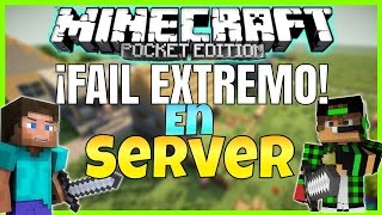 Minecraft Pocket Edition 0.14.0 Server | LOS JUEGOS DEL HAMBRE - FAIL EN MCPE 0.14.0