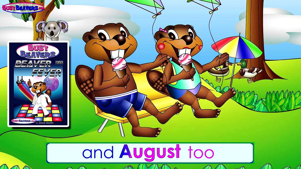Beaver Fever DVD - YouTube Sampler, Kids Children Toddler English Nursery Learning Pop Songs