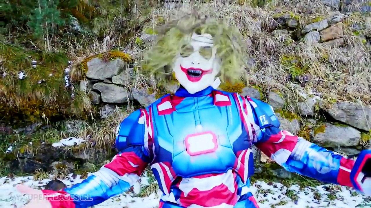 Spiderman Kidnapped by Joker! Spiderman Saves by Iron Man in Real Life! Fun Superhero Movie