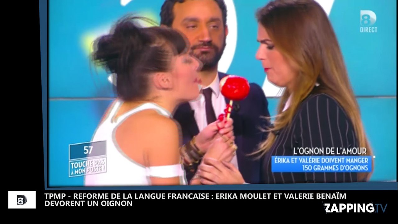TPMP : Erika Moulet et Valérie Benaïm dévorent un oignon (vidéo)
