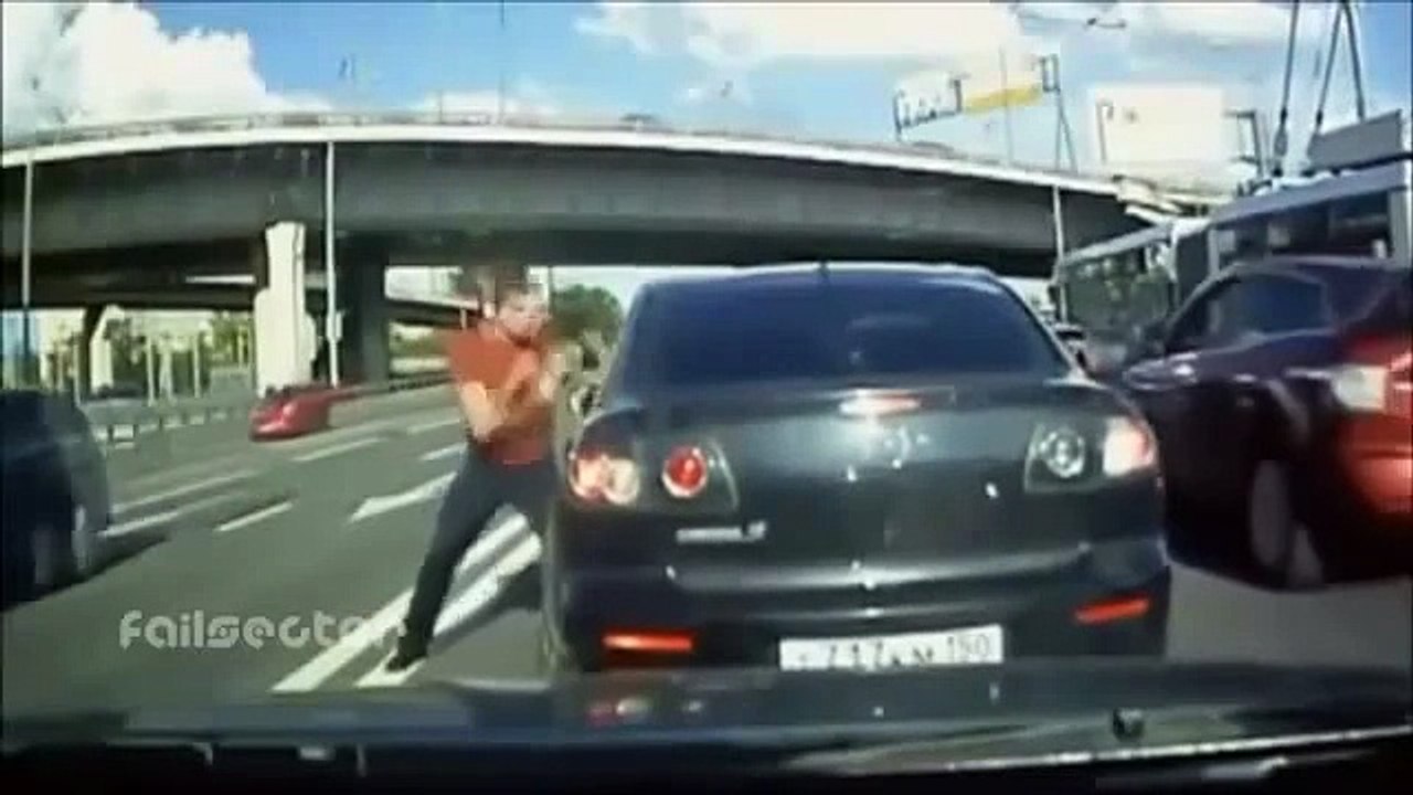 Потасовки на дороге 56