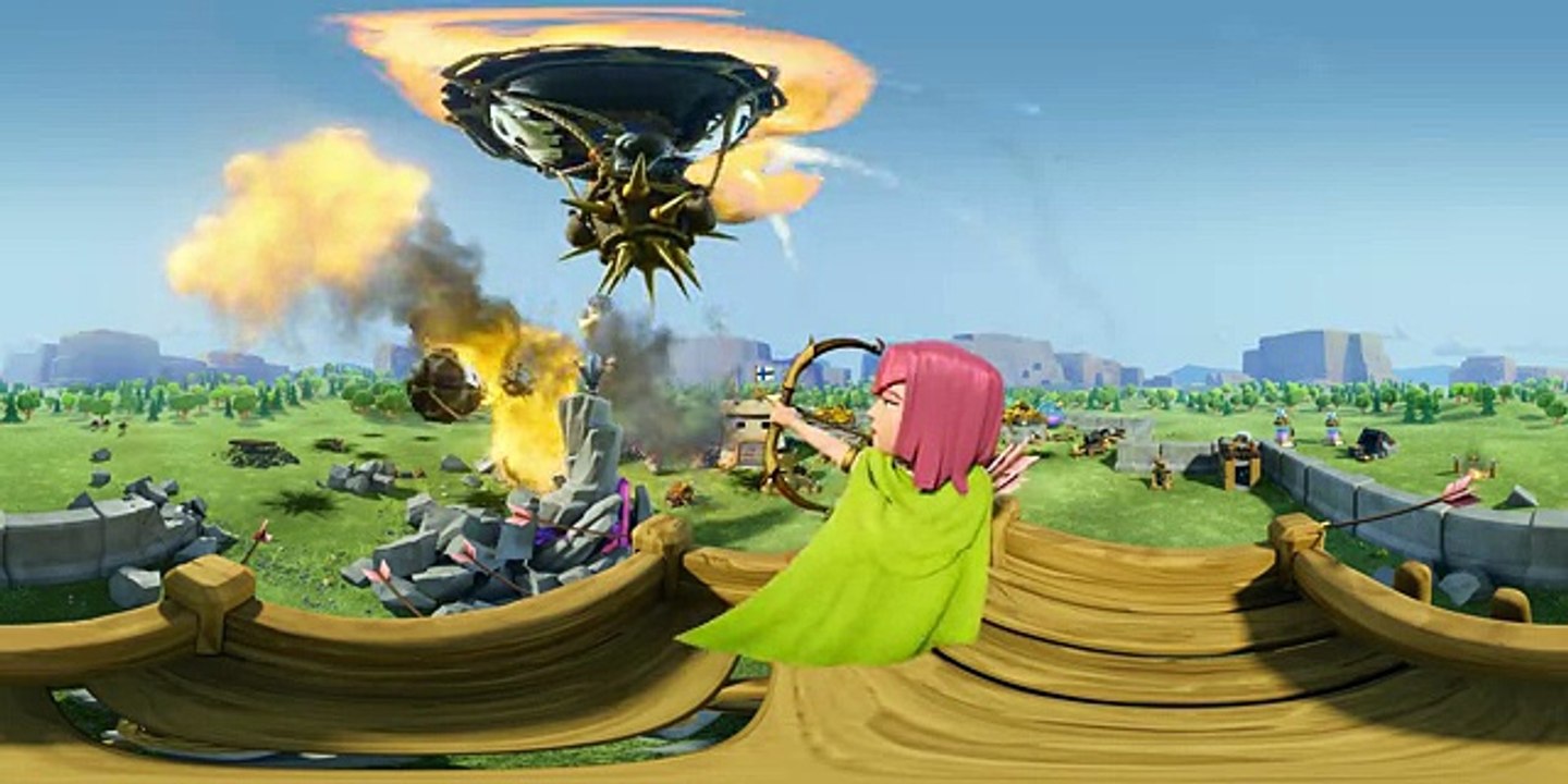 Clash of Clans 360- Experience a Virtual Reality Raid