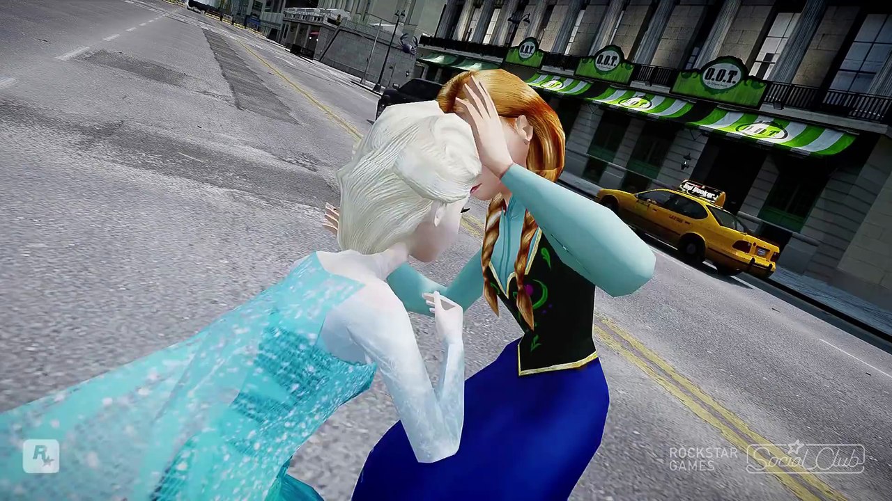 Anna vs Elsa - (Frozen) Arendelle - Epic Princesses Fight