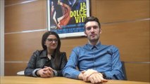 Sanremo 2016, intervista a Deborah Iurato e Giovanni Caccamo
