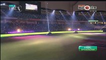 Was Najam Sethi Hit by Something by a Fan When He Was Making a Way in Opening Cermony of PSL --