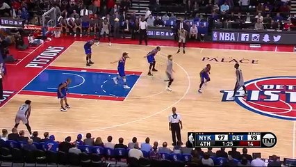 Reggie Jackson's Clutch 3-Pointers - Knicks vs Pistons - February 4, 2016 - NBA 2015-16 Season