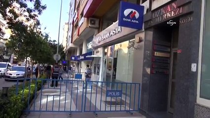 Bank Asya Manisa Şubesine uzun namlulu silahlarla baskın