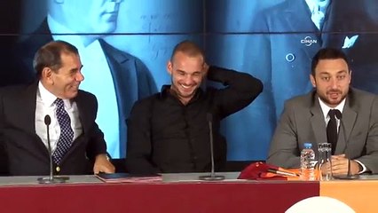 Sneijder 2018'e kadar Galatasaray'da