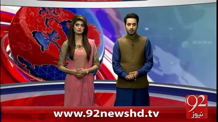 Peshawar K Karobari Markaz Main Aag- 05-02-2016 - 92NewsHD