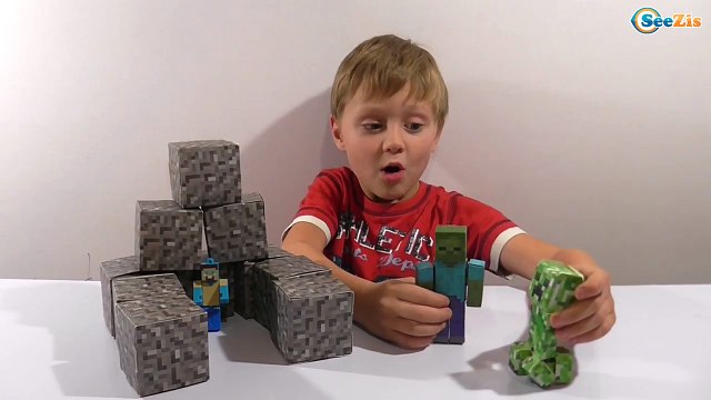 ✔ Майнкрафт. Игра на выживание с Игорьком и новым набором - Minecraft Toys - Video for children ✔