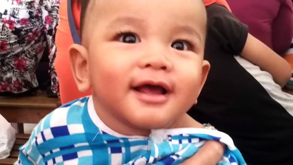 Very funny baby video 2016 - try not to laugh while watching this