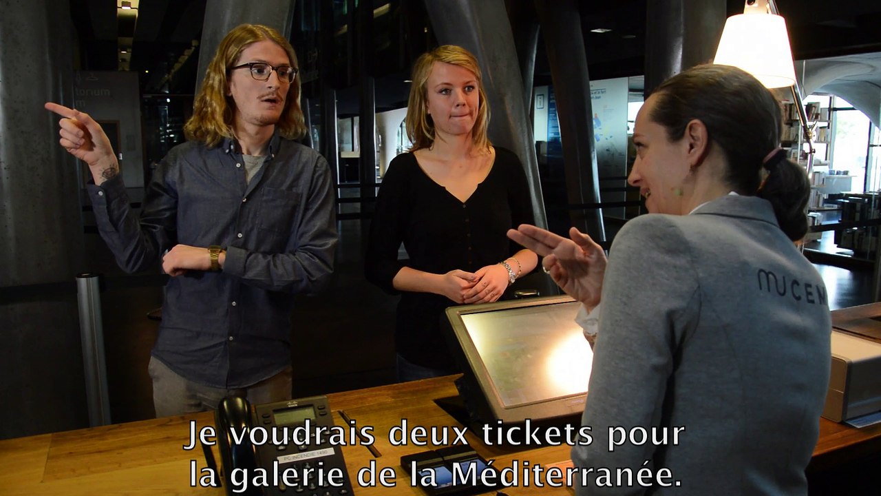 Mucem - mode l'emploi visioguide LSF
