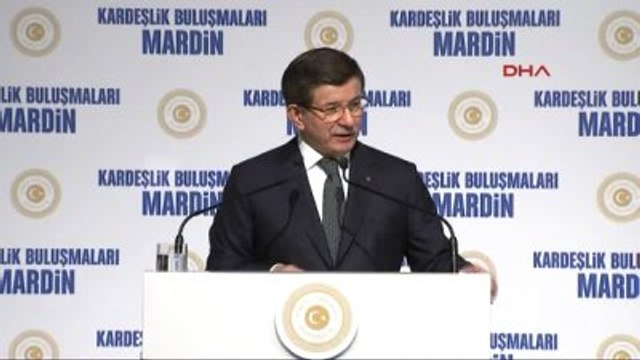 Mardin - Davutoğlu Artuklu Üniversitesi'nde Konuştu 4