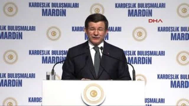 Mardin - Davutoğlu Artuklu Üniversitesi'nde Konuştu 5