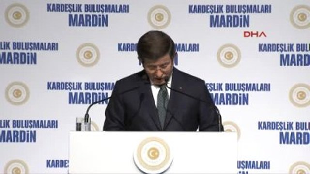 Mardin - Davutoğlu Artuklu Üniversitesi'nde Konuştu 9