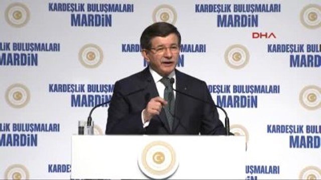 Mardin - Davutoğlu Artuklu Üniversitesi'nde Konuştu 8
