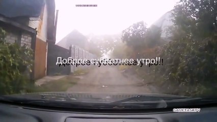 Неожиданное ДТП o O