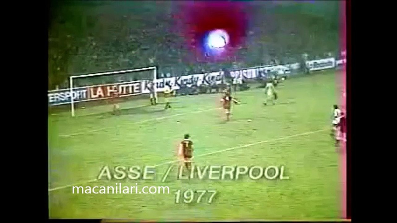 02.03.1977 - 1976-1977 European Champion Clubs' Cup Quarter Final 1st Leg AS Saint-Etienne 1-0 Liverpool