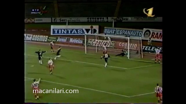 05.11.1998 - 1998-1999 UEFA Cup Winners' Cup 2nd Round 2nd Leg SC Braga 1-0 Lokomotiv Moskova