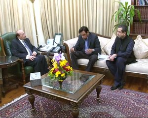 Commissioner KHI & Secretary Transport Call on CM Sindh