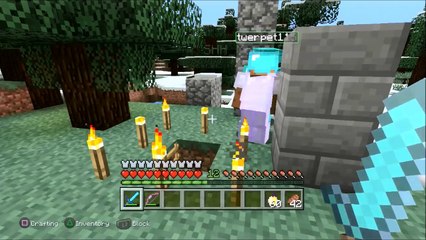 Minecraft - Fighting the Ender Dragon!  "Personal World"