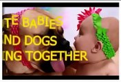 NEW 2015 Cute babies and dogs playing together Funny baby & dog compilation