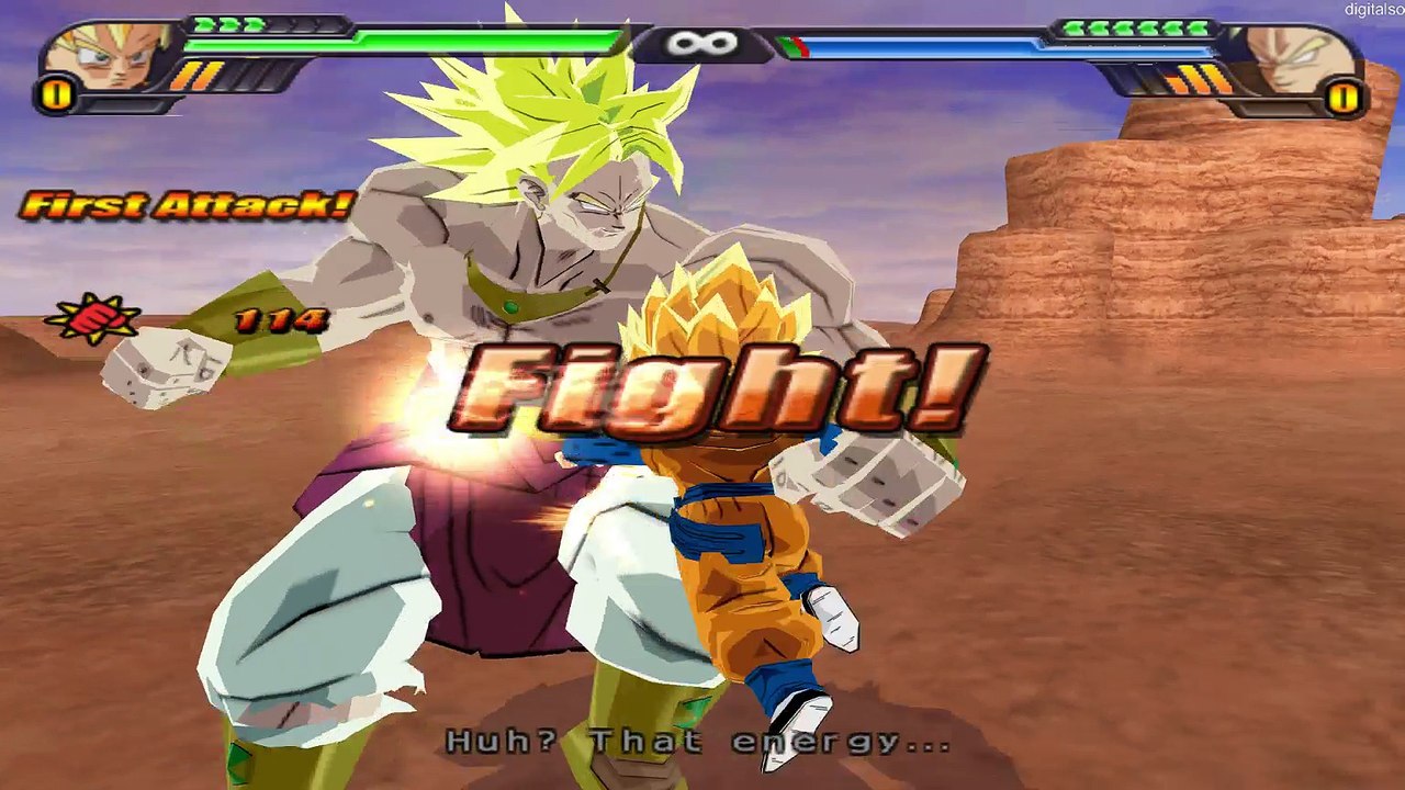 Dragon Ball Z: Budokai Tenkaichi 3 Gohan vs Broly