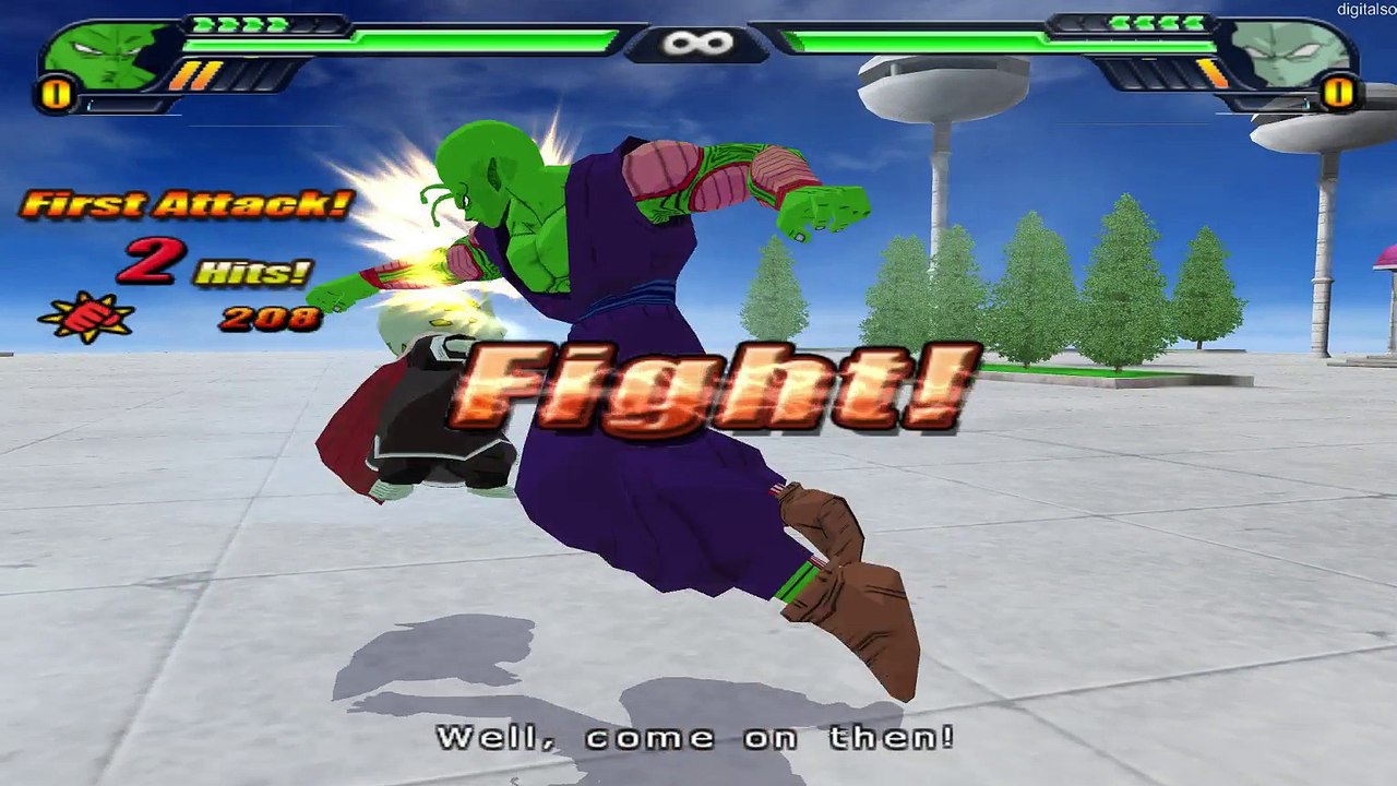 Dragon Ball Z: Budokai Tenkaichi 3 Piccolo vs Garlic Jr