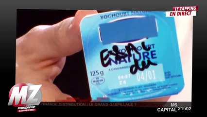 Morandini zap : Thomas Sotto mange un yaourt déprimé de 28jours...