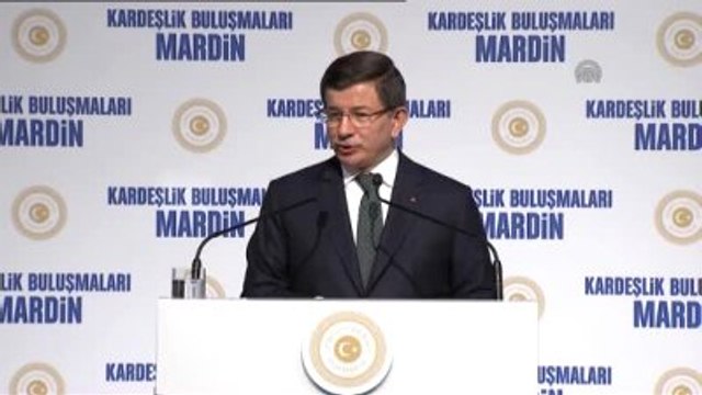 Davutoğlu: Bizde Ayrı Ayrı Özerk Bölgeler Yok, Bir Vatan Var