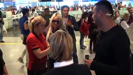 Pamela Anderson İstanbul'da