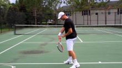 Tennis Topspin Secret - Racket Drop & Release