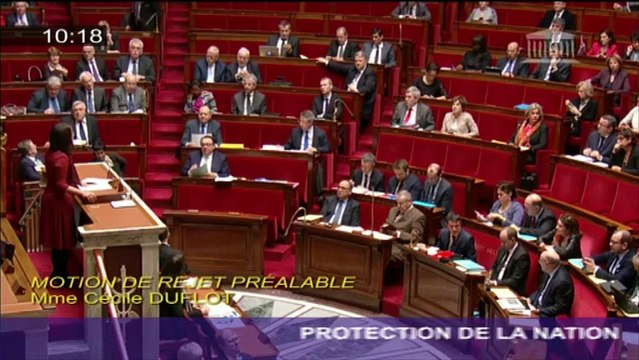 Cécile Duflot évoque Vichy pour discréditer la déchéance de nationalité