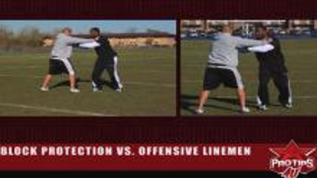 Nick Roach: Block Protection vs. Offensive Lineman
