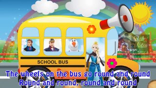 #VD015A857Wheels On The Bus Frozen ANNA Rhymes For Children Frozen ANNA Songs Wheel On The Bus