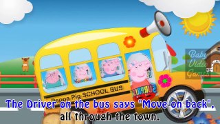 Wheels on the Bus Kinder Peppa Pig SONG Kinder Surprise Eggs Peppa Pig Nursery Rhymes641