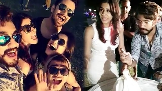 Kishwer Merchant BIRTHDAY BASH | Rishabh Sinha, Keith, Rochelle