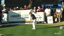 LANGUAGE WARNING! Freddie Jacobsen S Word Snap Hook 2016 Career Builder PGA Tour Golf Tour